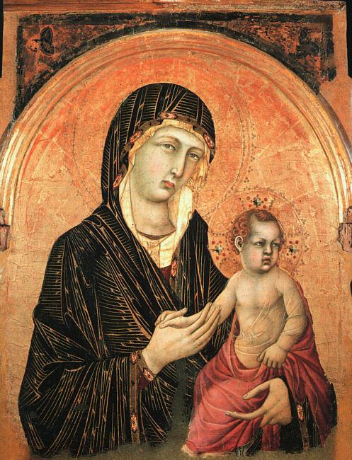 Simone Martini Madonna and Child   aaa